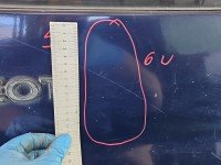 Drzwi tył lewe Peugeot Partner I HB 5d granatowy