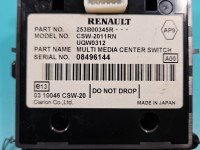 Przełącznik radia nawigacji panel Renault Laguna III 253B00345R