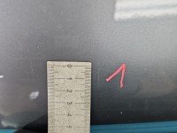 Drzwi tył prawe Bmw f10 f11 kombi 5d szary A52