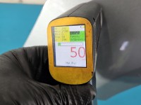 Błotnik przód lewy Toyota Yaris II srebrny 1F8