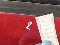 DRZWI PRZÓD PRAWE PASAŻERA Peugeot 307 5d bordowy EKQD