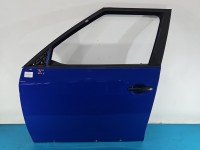 DRZWI PRZÓD LEWE KIEROWCY Skoda Fabia II 5d niebieski 4590