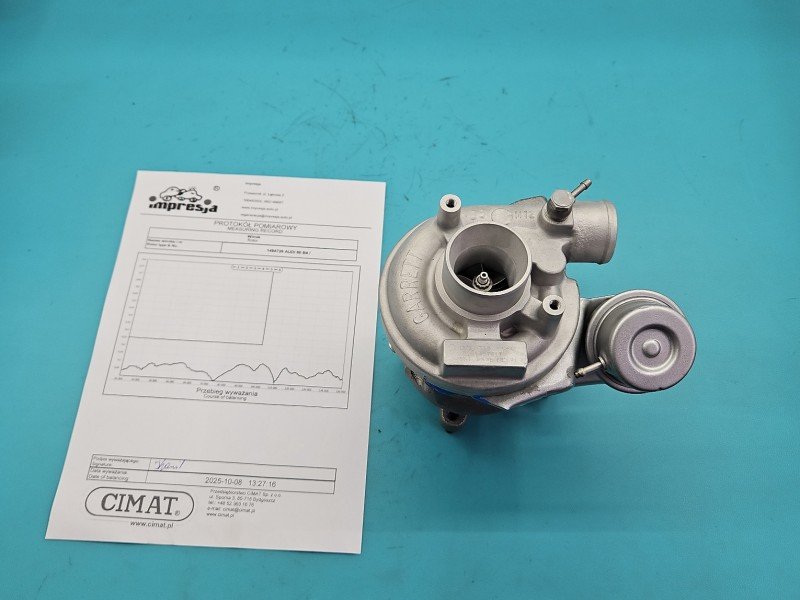 Turbosprężarka Regenerowana Audi 80 B4 454082-1, 02814570LT, 3/NMB602631R 1.9 tdi 90KM