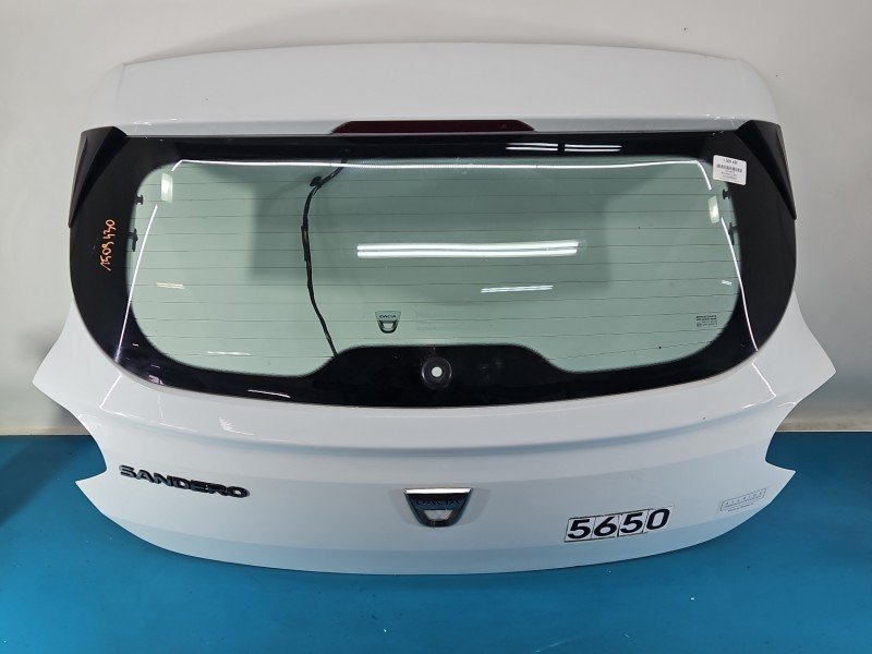 Klapa tył Dacia Sandero III 20- HB 5d biały, DV369 Klapa tył Dacia Sandero III 20- HB 5d biały, DV369