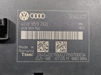 Sterownik moduł Producent części: Audi, Fotela. P.L AUDI A6 C7 4G8959760