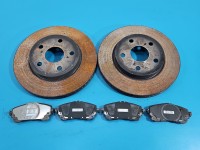Tarcze hamulcowe przód klocki 282\25mm Toyota Corolla E21 19- 1.8 16V