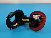 Klapka wlewu paliwa CITROEN DS4 15-20 czerwony, Producent części: DS, Europejska, Kod lakieru: KHK, Brak silniczka czerwony KHK