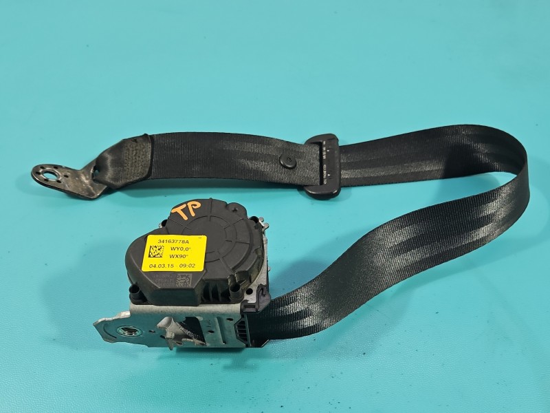 Pas bezpieczeństwa tył prawy Europejska Skoda Fabia III 34163778A