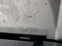 Zderzak tył BMW X6 E71 czarny black sapphire metallic 475/9 HB