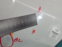 Błotnik przód prawy Fiat Grande Punto biały