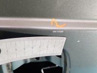 Drzwi tył lewe Renault Trafic II HB 5d szary