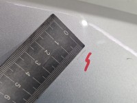 Błotnik przód prawy Chevrolet Cruze srebrny