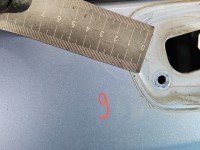 DRZWI PRZÓD PRAWE PASAŻERA Honda Jazz II 5d błękitny B506M