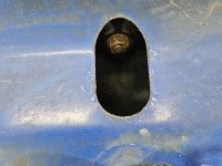 Maska przednia Fiat Seicento granatowy