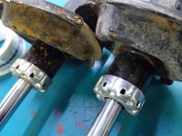 Amortyzator przód komplet lewy prawy Mazda 3 I BK L+P