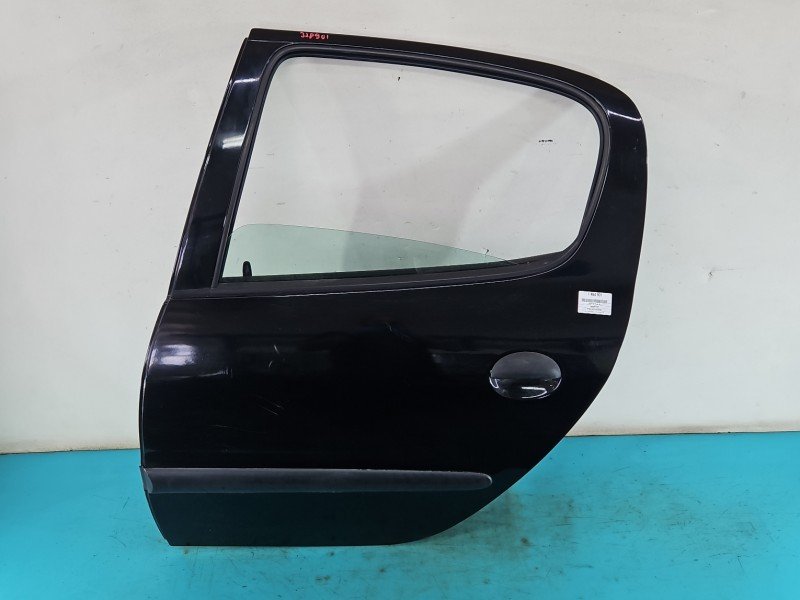 Drzwi tył lewe Peugeot 206 HB 5d czarny EXYB