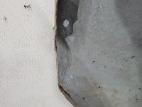 Błotnik przód prawy Mercedes CLS C219 W219 srebrny 775U IRIDIUM SILVER - METALLIC FINISH C775