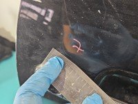 DRZWI PRZÓD PRAWE PASAŻERA Vw Polo III 6N 3d czarny LC9Z