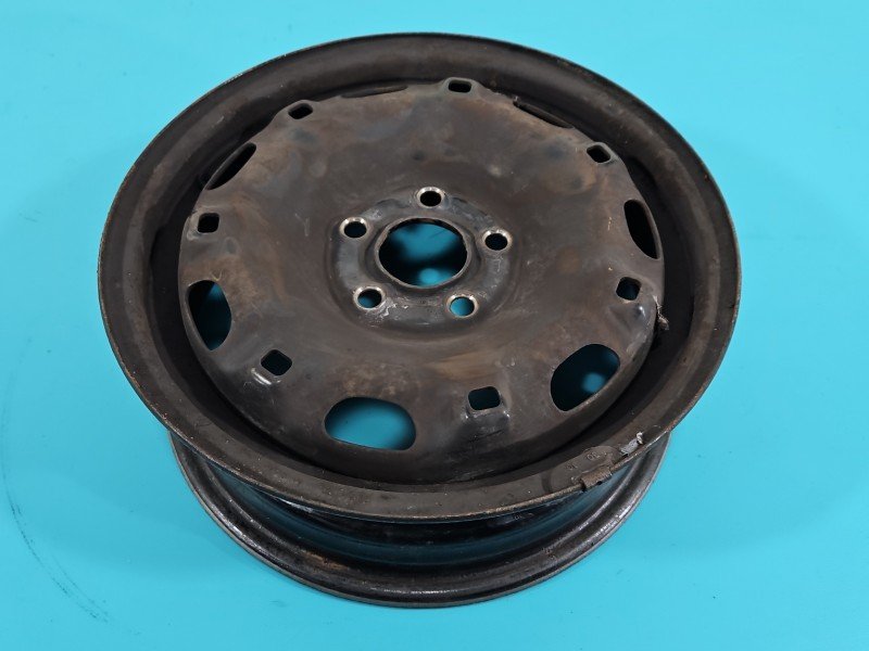 Felga stalowa 14" Skoda Fabia III Szerokość felgi: 5.0", Rozstaw śrub: 5x100, Odsadzenie (ET): 35, R14 5x100 ET35 5J Felga stalowa 14" Skoda Fabia III Szerokość felgi: 5.0", Rozstaw śrub: 5x100, Odsadzenie (ET): 35, R14 5x100 ET35 5J