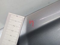 Błotnik przód lewy AUDI A8 D4 4H srebrny LY7G