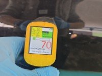 Drzwi przód lewe Porsche Cayenne I 5d czarny LC9Z