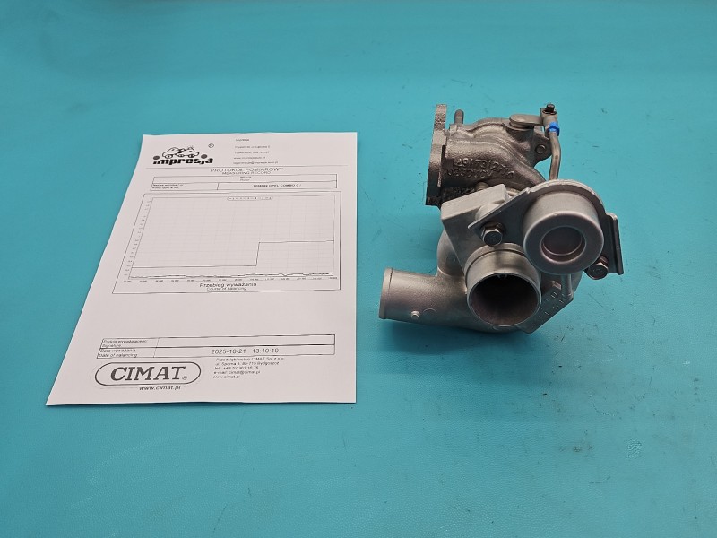 Turbosprężarka Regenerowana Opel Combo C 49173-06501 1.7 dti 65KM