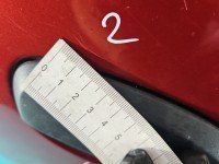 DRZWI PRZÓD PRAWE PASAŻERA Dacia Sandero II 12-20 5d bordowy TEB76