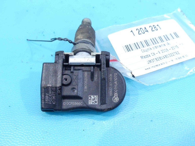 Czujnik ciśnienia opon Mazda CX-9 267T-S118015B TPMS
