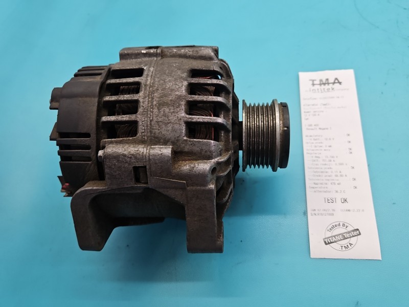 TEST Alternator Renault Megane I 1.9 dci 8200054588