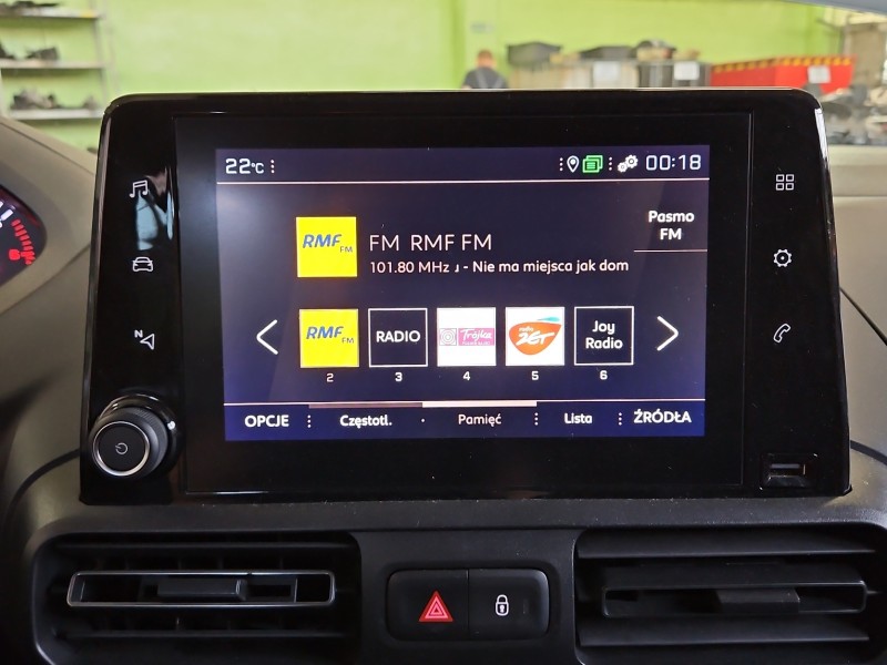 Wyświetlacz monitor Peugeot Rifter 98345773ZD