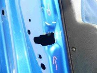 Drzwi przód lewe Citroen C3 Picasso 08-17 5d niebieski KGWC