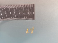 Drzwi tył prawe Citroen C-Elysee II 12- sedan 4d srebrny EZRC