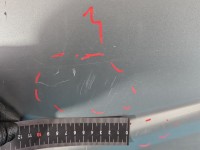 Błotnik przód lewy Nissan Primastar 01-14 srebrny