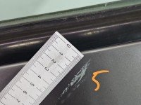 Drzwi tył lewe Renault Clio II HB 5d szary NV603