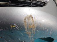Zderzak przód Peugeot 807 srebrny EZR