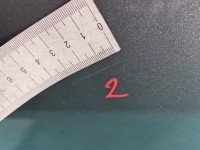Drzwi tył lewe Toyota Yaris II HB 5d srebrny 1F8
