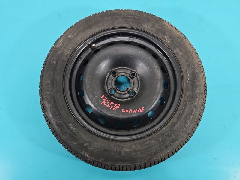 Koło zapasowe 15" dojazdowe dojazdówka Fiat Grande Punto Rozstaw śrub: 4x100, Bridgestone, 175 mm, Profil opony: 65, Kod...