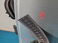 Drzwi tył lewe Mercedes W211 sedan 4d srebrny 744