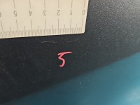 Drzwi tył prawe Citroen C5 II X7 sedan 4d KTHB