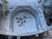 Pas tylny podłoga wanna bagażnika Toyota Auris II kombi