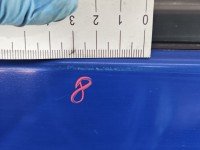 DRZWI PRZÓD LEWE KIEROWCY Vw Lupo 3d niebieski LW5Z