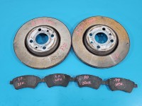 Tarcze hamulcowe przód klocki średnica 280mm, grubość 24mm,plus klocki, brak nr Renault Megane II 1.6 16V