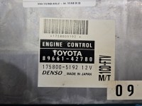 Komputer Sterownik silnika Toyota Rav4 II 00- 2.0 D4D 1CD 89661-42780