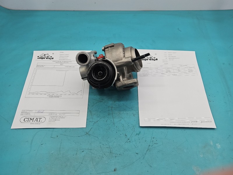 Turbosprężarka Regenerowana Bmw e46 700447-3, 2247297G, CJM07991 2.0d 136KM