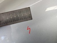 Błotnik przód lewy Ssangyong Rexton I srebrny