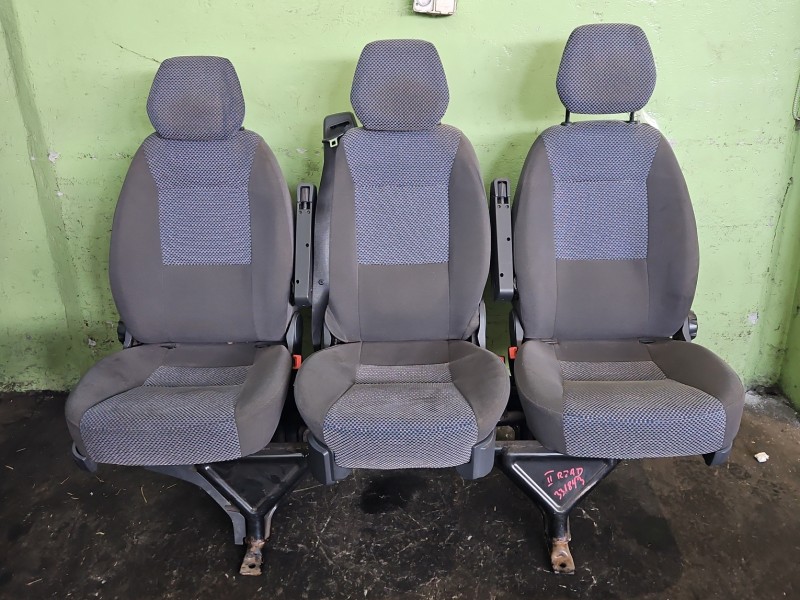 Fotel tył lewy II rząd tylny Peugeot Boxer II 2 rząd