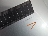 Błotnik przód prawy Mitsubishi Colt Z30 VI 04- srebrny 16H