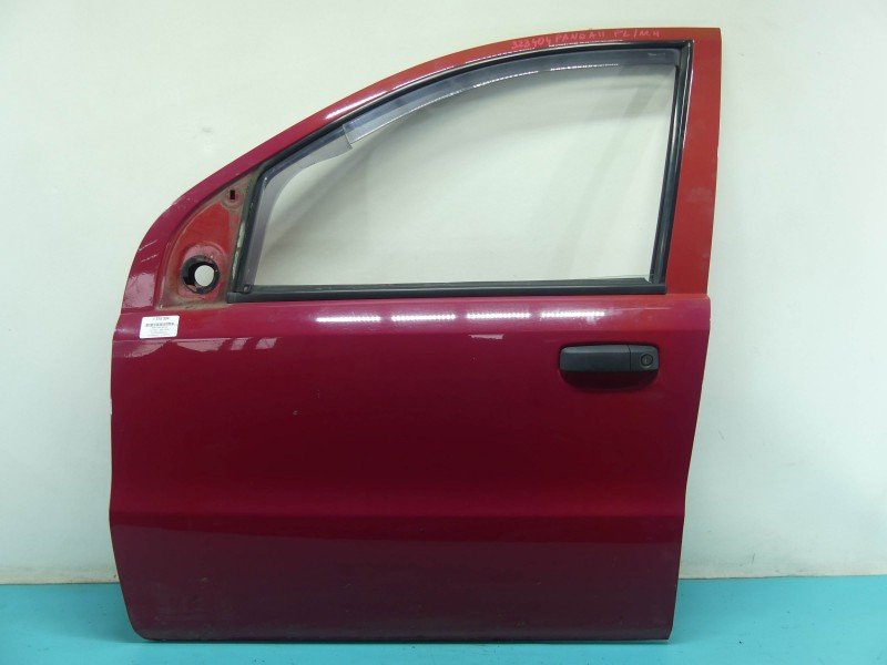 Drzwi przód lewe Fiat Panda II 5d czerwony199/A