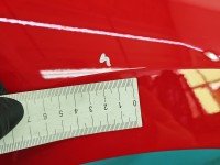 Błotnik przód prawy Seat Ibiza V KJ 6F czerwony LS3H