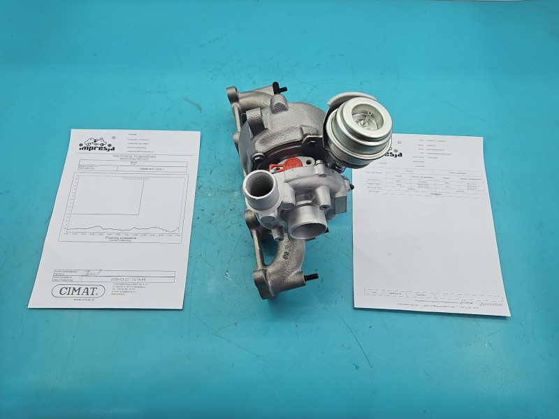 Turbosprężarka Regenerowana Seat Leon I Toledo II 713673-2, GT1749V, GS4038253019N V200 1.9 tdi 110KM